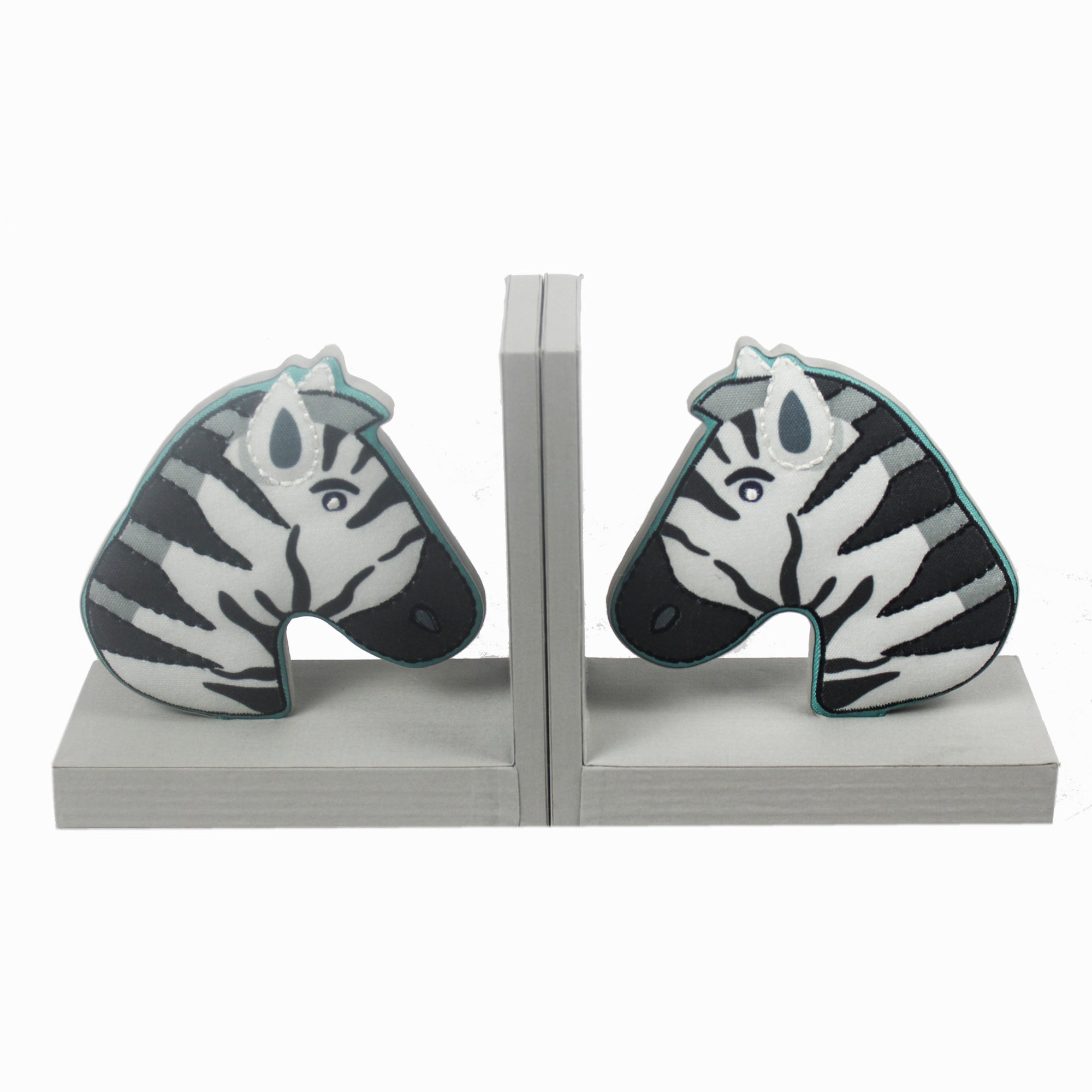 Zebra Design Bookends (Set of 2 Pieces)